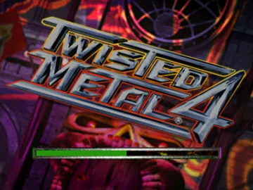 Twisted Metal 4 (US) screen shot title